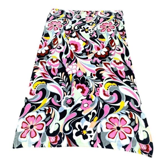 Vera Bradley MOD PAISLEY Fleece THROW BLANKET 50" x 80" Boho Plush Couch Chair - Picture 3 of 5